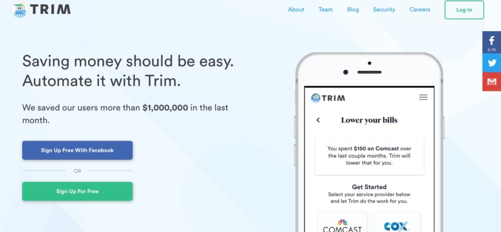 trim money app