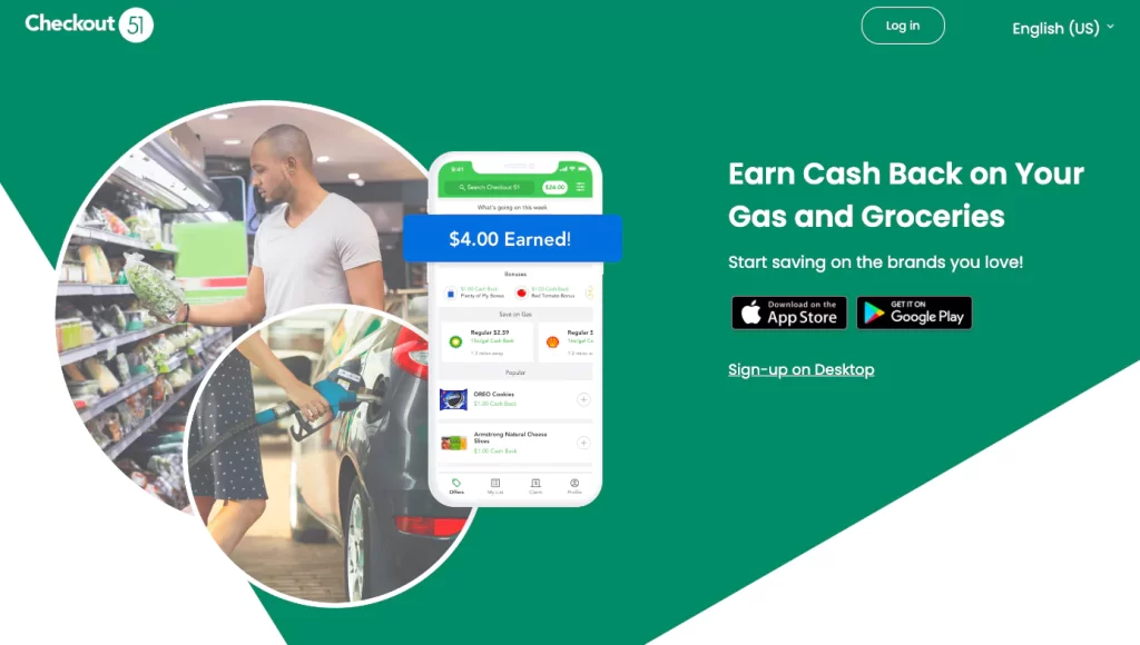 chechout51 cashback app for gas