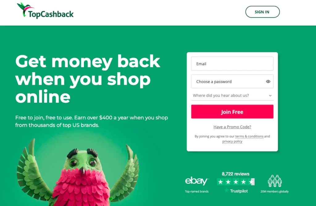 make money shopping app Topcashback