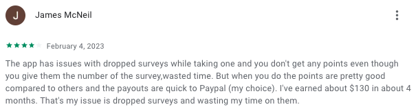 Legit Survey App for money - Branded Surveys. Comment by user. 