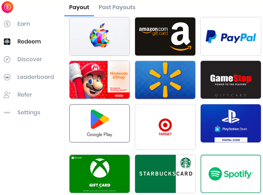 Gift Cards by Poll Pay